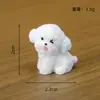 Micro Paisagem Criativa Fofo Urso de Pelúcia Artificial Branco Acessórios de Decoração DIY Mini Enfeites de Mesa