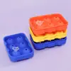 Molde de Hielo Redondo de Silicona con 6 Conexiones Más Vendido de Grado Alimenticio Sin Olor Molde Redondo de Seis Agujeros para Hacer Bolas de Hielo DIY