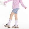 Shorts esportivos para meninas Shark Shorts 2025 Verão Infantil Cintura alta Elástico Cinco Pontos Calças de ioga Calças de equitação casuais