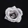 Rosas artificiais para decoração de cena de casamento e confissão, decoração externa, cabeças de flores de seda, rosas artificiais no atacado