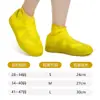 Cubrezapatos de látex, cubrezapatos a prueba de lluvia, engrosados y resistentes al desgaste, cubrezapatos de látex impermeables para exteriores, cubrezapatos de lluvia antideslizantes, desechables