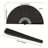 Fã de Kung Fu Fazer Fã Tai Chi Sem Palavras Fã Sonoro Fã de Performance Infantil Plástico Artes Marciais Prática Ventilador Vermelho Dança do Ventilador