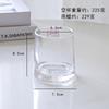 Vela Perfumada de Vidrio Creativa DIY Coreana Portavelas de Copa Esmaltada Simple Nórdica Vela de Cera de Soja Taza Vacía de Cera de Gelatina