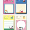 Caderno com Notas Adesivas Miffy Rabbit N-time da Mipin Stationery para Alunos do Ensino Fundamental, Páginas Coloridas, Rilakkuma, Hello Kitty, Notas Adesivas de Alto Valor