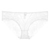 Ropa interior de encaje sexy transfronteriza para mujer, ultrafina, transpirable, cómoda, de talla grande, de algodón, con entrepierna y cintura media.