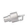 Bomba para Loción en Spray de Aluminio Anodizado por Pasos en Oro y Plata de 24 Dientes, Bomba para Polvo con Cabezal de Bomba de Material de Embalaje Cosmético con Cubierta Completa