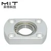 Soporte de asiento de rodamiento de movimiento lineal BACA con seguidor de leva de hebilla BGRB soporte de soporte de guía de eje de aleación de aluminio