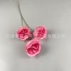 Flores Artificiales Rojo Rosa para Boda, Flores Falsas Decorativas Rojo Rosa para Arreglos de Techo y Piso de Boda, Utilería para Montaje de Escena Floral