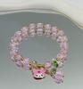 Pulsera Año Nuevo del Dragón 2024 para Mujer Pulsera Imitación Cinabrio Bollo de Dragón Nuevo Estilo Chino Joyería Estilo Chino Año del Dragón