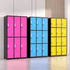 Gabinetes de Taquillas Coloridos, Taquillas para Piscina, Taquillas para Gimnasio, Taquillas para Estudio de Yoga, Gabinetes para Vestidores de Baño, Gabinetes Metálicos