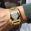 Moda Barril Engranaje de Motocicleta Tira Reloj Hueco Tourbillon Reloj de Cuero para Hombre Personalizado Impermeable Luminoso Transfronterizo