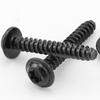 Acero Inoxidable 304 Pwb Arandela Flor Ciruelo Negra Tornillo Autoperforante Cola Plana Zinc Negro Tornillo Cola Plana Mesón M2/M3/M4