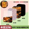 Imanes para Refrigerador de Acrílico Hechos a Medida con Arena Fluida, Souvenirs Turísticos Culturales y Creativos, Llaveros con Fotos de Museos y Lugares Pintorescos, Personalizados