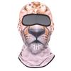 Proteção solar transfronteiriça chapelaria de equitação ao ar livre brincar de animais à beira-mar Capa facial impressa em 3D Chapelaria sensível ao gelo à prova de UV para homens