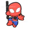 Accesorios de flor para zapato serie Spider-Man hebilla de zapato agujero DIY para zapatos hebilla decorativa personaje de dibujos animados película Marvel transfronterizo