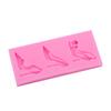 Molde de silicona para tacones altos con diseño de arte de azúcar para San Valentín, para mujer, para pastel de bodas, para mesa de postres de niña, lote de puntos