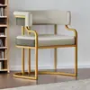 Silla de comedor, silla de sofá de lujo ligero de alta gama, mesa y sillas para recepción y reuniones, silla moderna para salón de manicura, silla para tocador de casa, silla para maquillaje