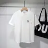 Camiseta Masculina de Manga Curta Estilo Japonês de Verão 2026 Nova Marca Tendência Casual Solta Versátil Meia-Manga Gola Redonda Roupa Masculina