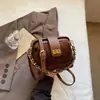 Bolsa de Corrente de Luxo Feminina 2026 Nova Moda Diamante Acolchoado Ombro Único Bolsa Caixa Uso Diário Bolsa Transversal