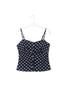 Verano Nuevo Top Chaleco de Mujer Europeo y Americano con Estampado de Lunares Ajustado C76530