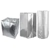 Bolsa Cuadrada Plegable Grande Tridimensional de Aluminio Puro Personalizada por el Fabricante Bolsa Grande de Papel de Aluminio Sellado a Tres Lados Bolsa de Empaque al Vacío Antiestática