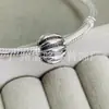 Panjia Dora Cobre Branco Banhado a Prata Peneira Cheia de Contas de Diamante Pingente de Joia Urso Floco de Neve Acessórios DIY Pulseira de Contas