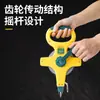 Cinta métrica Shengda 50 metros cinta métrica de acero 100 metros de largo 50 metros medición de ingeniería civil de mano 30 metros cinta métrica de fibra