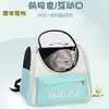 Mochila Personalizable Transportadora de Mascotas Espacio Amplio Transpirable Transportadora de Gatos Portátil Moderna Cápsula Espacial Mochila para Perros Gatos
