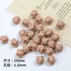 Acrílico Colorido Nudo Tridimensional Cuentas Sueltas DIY Hecho a Mano Cadena para Teléfono con Cuentas Colgante Llavero Accesorios