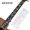 Pegatina para Guitarra Pegatina para Diapasón Patrón Calcomanía para Diapasón Pegatina Tallada Calcomanía para Golpeador de Guitarra Decoración de Guitarra