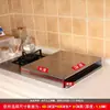 Prateleira de Cozinha Aço Inoxidável Suporte de Prateleira para Fogão de Indução Cobertura de Mesa Suporte para Cobertura de Fogão a Gás Cobertura Protetora