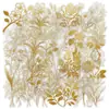 ColecciónNuevas Pegatinas Transparentes de PET Multi-Estilo de Plantas Frescas Retro Diario Material Decorativo DIY Venta al por Mayor