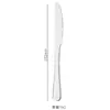 Amazon Transfronterizo 1010 Acero Inoxidable Vajilla Vajilla Occidental Juego de Cuchillo, Tenedor y Cuchara para Steak Cuchara de Postre Juego de 24 Piezas