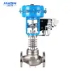 Válvula reguladora neumática aceite térmico de vapor oxígeno etc.. industrial flujo presión temperatura regulación alta precisión