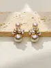 Pendientes de Perla Versátiles de Gama Alta para Nicho, Accesorios de Moda para el Trayecto Diario con un Estilo de Lujo Ligero
