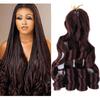 Perucas Africanas, Dreadlocks, Cabelo Crochê Frenchcurlloosewave, Cabelo Cacheado de Material de Seda de Alta Temperatura