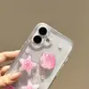 17 Estrellas de Mar Conchas Peces Resina Transparente Funda para Teléfono 16 Adecuado para Apple 15Pro Max Funda 14 Funda Anticaída 13