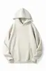 Sudadera con Capucha de Algodón Cepillado Compuesto de Peso Pesado 500g, Unisex, Otoño e Invierno, con Forro Polar Adicional y Grosor