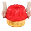 Molde de Silicone para Bolo de Grau Alimentício Padrão Espiral Oco Forma para Assar Bolo Ferramentas de Confeitaria Outlet de Fábrica