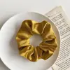 Anel de Cabelo Intestino Grosso Estilo Pura Luxúria Estilo Ins Anel de Pano Intestino Grosso Floral Laço de Cabelo Simples de Verão Rabo de Cavalo Alto Acessórios de Cabelo que Reduzem a Idade