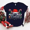 Camiseta de moda para mujer, divertida, "Olvídate del regalo oculto", camiseta navideña, blusa para mujer