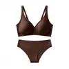 Conjunto de Sutiãs Europeu e Americano Transfronteiriço Plus Size Amazon Tk Gelatina Gel Sem Costura Suporte Macio Modelador Beleza