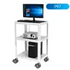 Carrito de Computadora Móvil Soporte para Proyector de Cuatro Ruedas Banco de Trabajo Móvil Multifuncional Carrito para Instrumentos de Laboratorio Carrito Soporte para Instrumentos