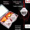 Grupo de pesca de carpa prateada Branco + vermelho iseini carpa prateada Trovão monstro aquático Carpa de prata Gancho explosão grande anzol de pesca por atacado