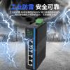 Switch Ethernet Industrial de 100 Gigabit 5/8 Monitoreo Tipo Riel DIN Protección contra Rayos y Resistente a Altas Temperaturas Tipo Redundante