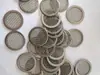 En Stock Mallas Redondas de Acero Inoxidable con Borde Envuelto en Aluminio 10 Mallas 20 Mallas 30 Mallas 40 Mallas 50 Mallas 60 Mallas 80 Mallas
