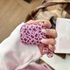 Capa personalizada com processo IMD estampa de leopardo adequada para AirPods Pro 3, capa macia de TPU universal para a 4ª geração, personalizável com seu próprio design