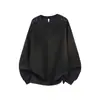 Nova Camiseta Minimalista de Manga Longa Outono 2026 para Homens e Mulheres Casais Casual Gola Redonda Solta Camada Base Top Cor Lisa