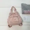 Mochila de verano para mujer para viajar, bolsa de tela ligera, nueva moda popular 2026, bolso de cubo de un solo hombro cruzado
