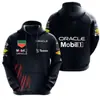 Moletom com Capuz e Zíper F1 Racing Team Comércio Exterior, Roupa de Trabalho Quente para Clube, Fornecimento Direto do Fabricante